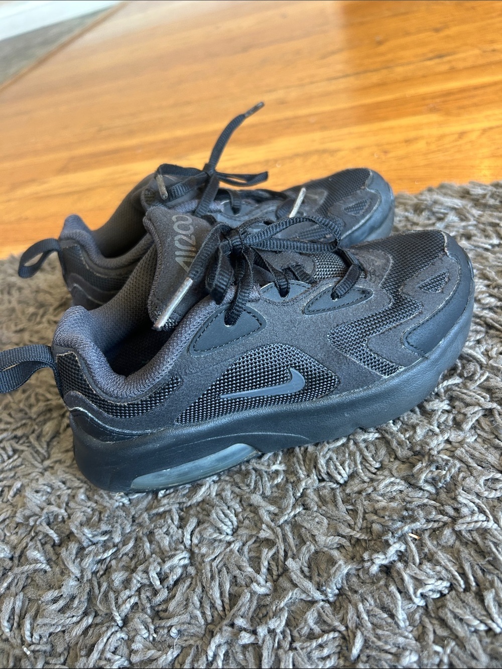 Nike Toddler Shoe Air Max 200 Size Athletic Running Sneaker Size 12 Black